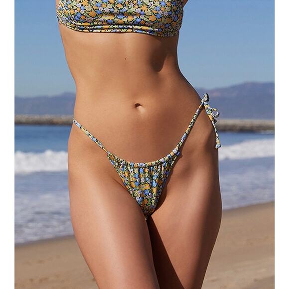 Free People x Rhythm. Carrie Itsy Bikini Bottom XL NWOT - Picture 3 of 4